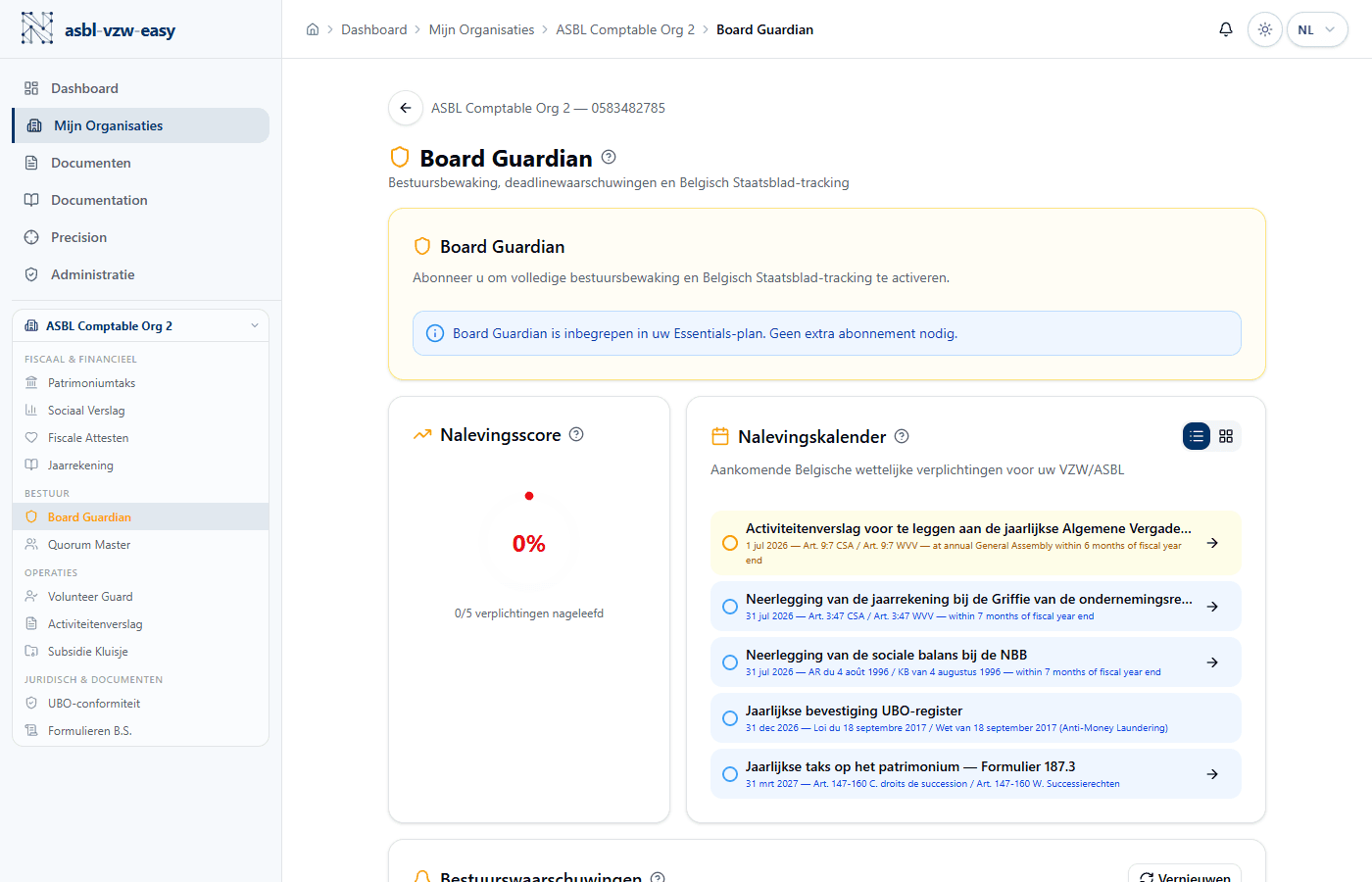 Conformiteitsscore