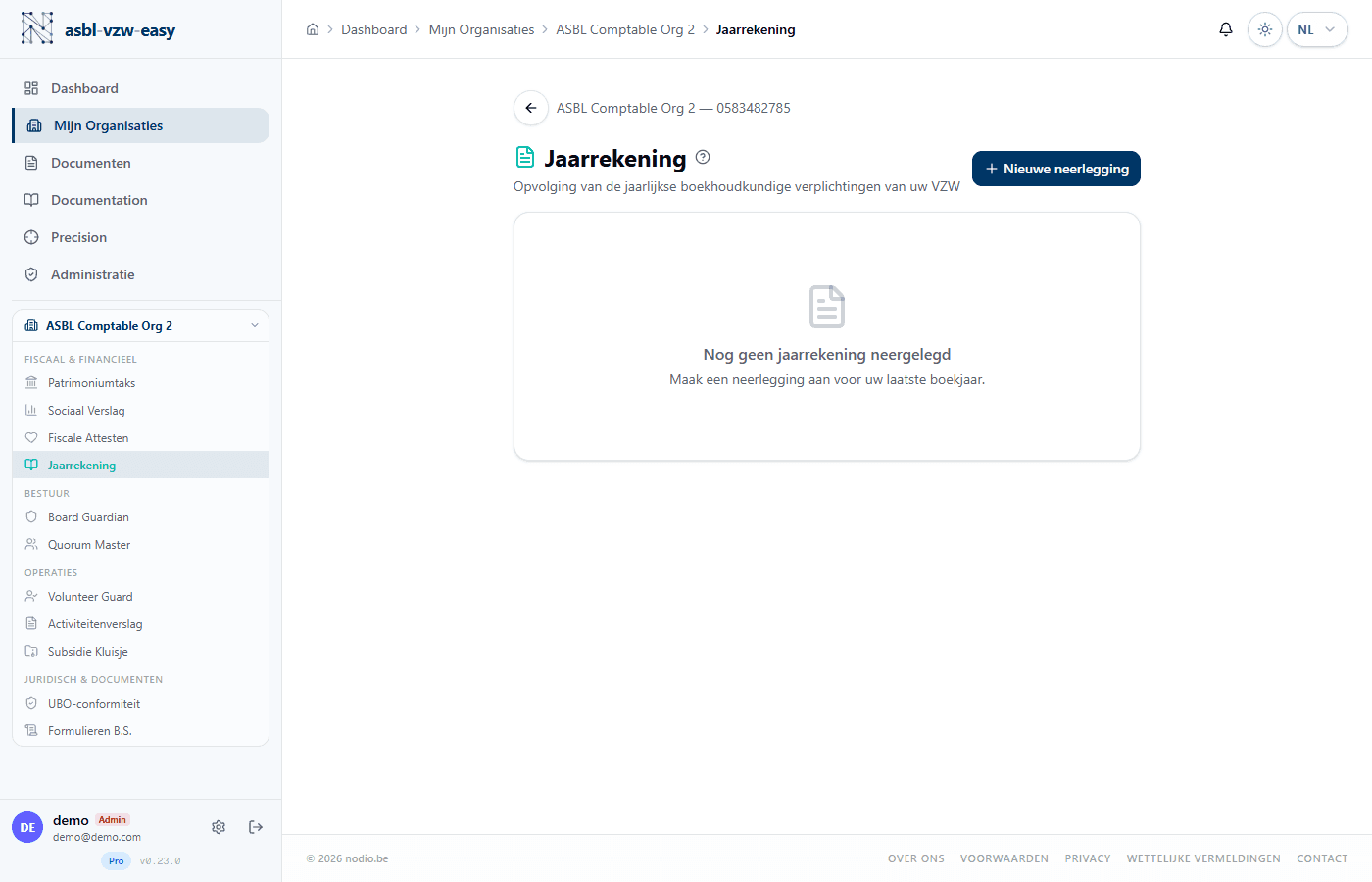 Jaarrekening